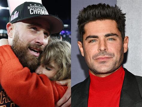 Zac Efron Reacts To Taylor Swift & Travis Kelce High School Musical ...