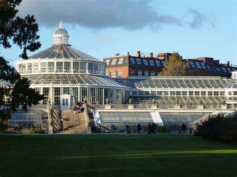 Greenhouse of the Botanic Garden, Copenhagen, Denmark Glass Green House ...