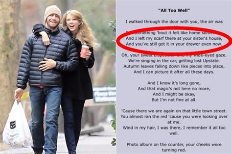 Taylor Swift Jake Gyllenhaal Scarf