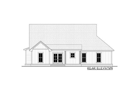 1700 Sq Ft Modern Farmhouse Plan with 4-Bedrooms - 51944HZ ...