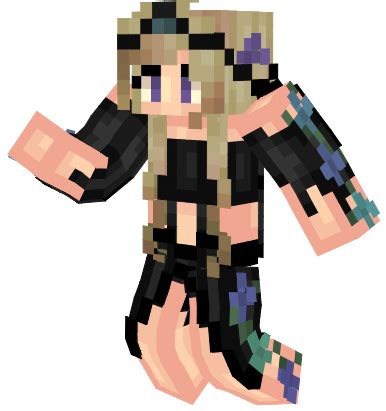 Dark Fairy {Minecraft Skin Download} by BriannaFireStaa on DeviantArt