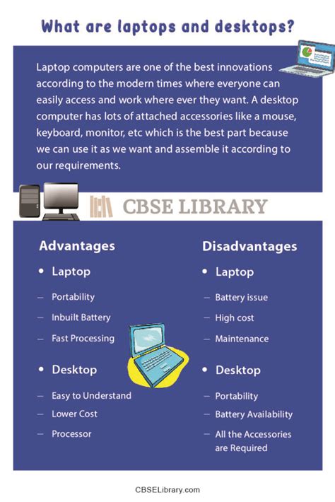 Laptop Vs Desktop Advantages and Disadvantages | Which is Better ...