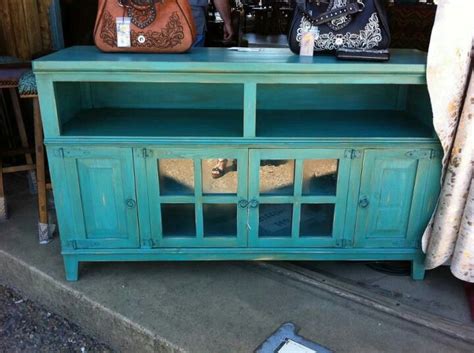 turquoise tv stand | All things Aqua! | Pinterest