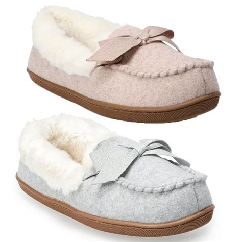 Only $9.59 (Reg. $30) Women's Sonoma Moccasin Slippers - Deal Hunting Babe