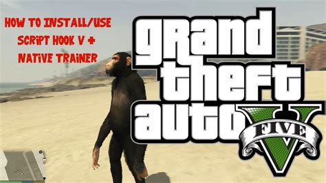 HOW TO INSTALL SIMPLE TRAINER + SCRIPT HOOK V FOR GTA V PC - YouTube