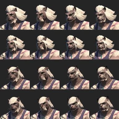 Hrothgar Hairstyles at Final Fantasy XIV Nexus - Mods and community