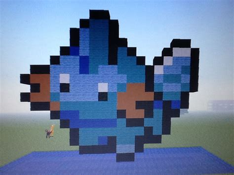 Mudkip pixel art Mudkip, Minecraft Buildings, Pixel Art, Friends, Amigos, Boyfriends