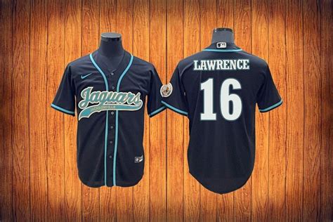 Jaguars Trevor Lawrence Baseball Styled Jersey – US Sports Nation