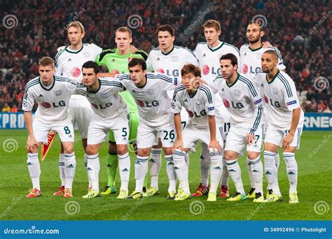 Players Bayer Leverkusen editorial photo. Image of league - 34992496