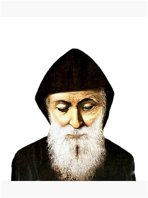 "Saint Charbel of Lebanon" Poster by alinerope | Redbubble