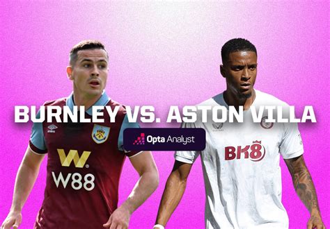 Burnley vs Aston Villa: Prediction and Preview | Opta Analyst