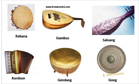 Gambar Alat Musik Tradisional Indonesia : 40 Gambar Alat Musik Tradisional Indonesia Dan Daerah ...