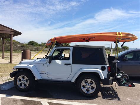 Homemade kayak rack for jeep wrangler ~ Dory Plans Easy to build