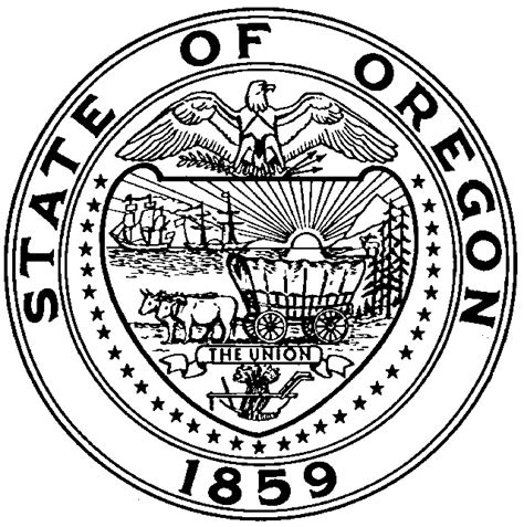 Oregon State Seal Vector at GetDrawings | Free download