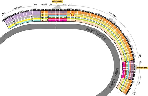 Texas Motor Speedway Seating Chart | Seating Charts & Tickets - Texas ...