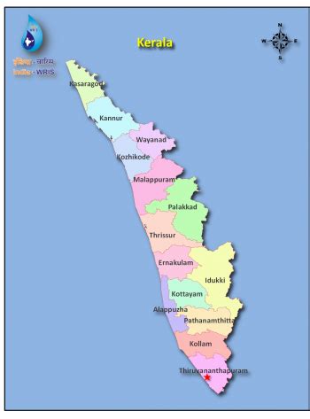 Kerala Backwaters Map