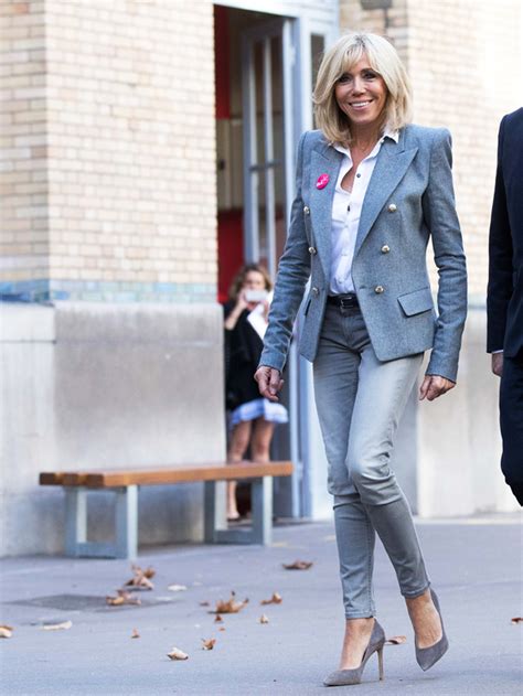 Brigitte Macron's Style Is Perfectly French | Who What Wear