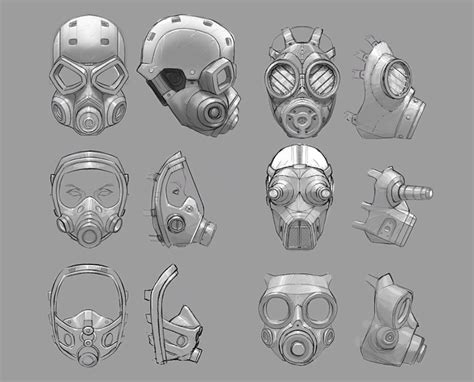 Masks - Characters & Art - Resident Evil: Operation Raccoon City | Gas mask art, Masks art ...