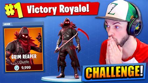 The GRIM REAPER CHALLENGE in Fortnite: Battle Royale! - YouTube