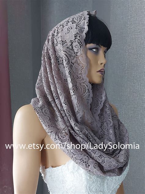 Orthodox Headcovering Infinity Scarf Traditional Catholic - Etsy