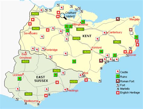 Kent and East Sussex Castles and Forts