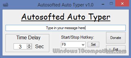 Auto Typer 1.0 Free download