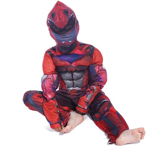 Power Rangers red ninja costume for kids