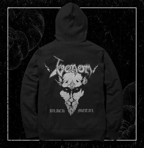 Venom – Black Metal (Zipper Hoodie) › Immortal Frost Productions