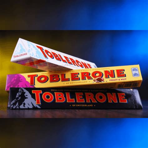 The Three Flavors of Toblerone - Chocolate.lk