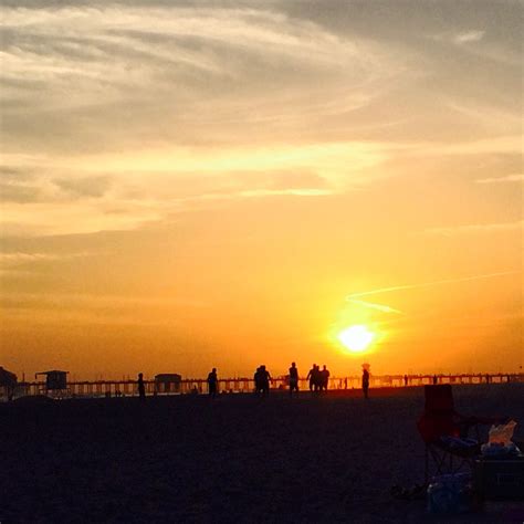 Sunset at Huntington Beach | Sunset, Huntington beach, Outdoor