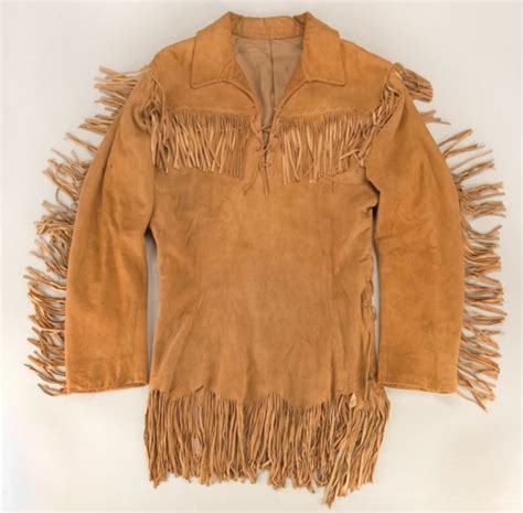 For Auction: Jay Silverheels Tonto leather tunic - The Lone Ranger ...