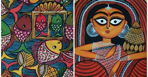 When Creative Juices Flow...: Bengal Paintings Workshop By 'Heart For Art'