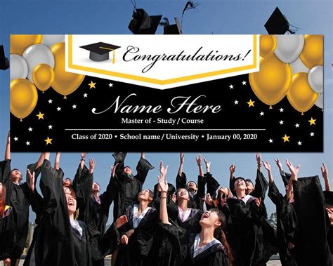 Happy Graduation Banner