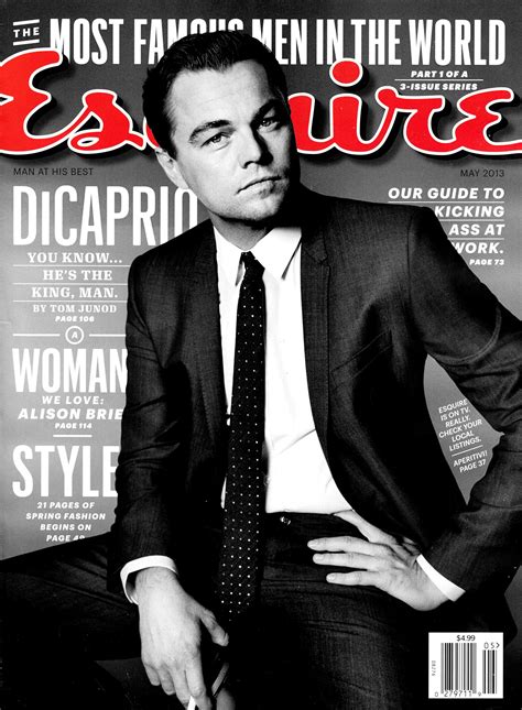 Leonardo DiCaprio Freshens Up for the Cover of Esquire – The Fashionisto