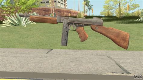 Thompson SMG (Tommy Gun) From PUBG for GTA San Andreas