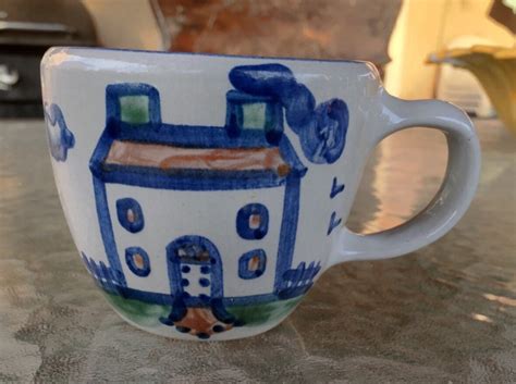 MA Hadley mug ceramic mug pottery mug home house flowers