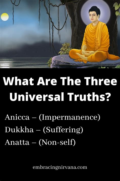 What are the three universal truths? | Universal truth, Universal truth quotes, Spiritual ...