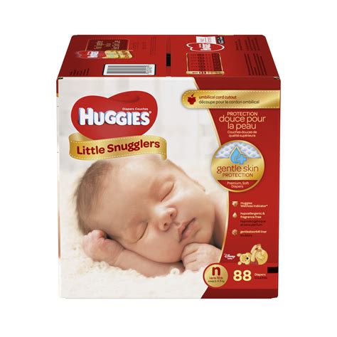 Huggies Little Snugglers Baby Diapers, Size Newborn, 88 Count – Walmart ...