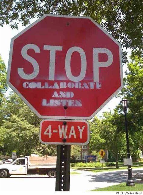 Having Fun with Stop Signs