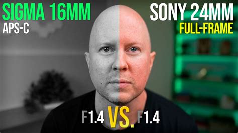 Can You Tell the Difference? Sigma 16mm f1.4 (APS-C) VS. Sony 24mm f1.4 ...