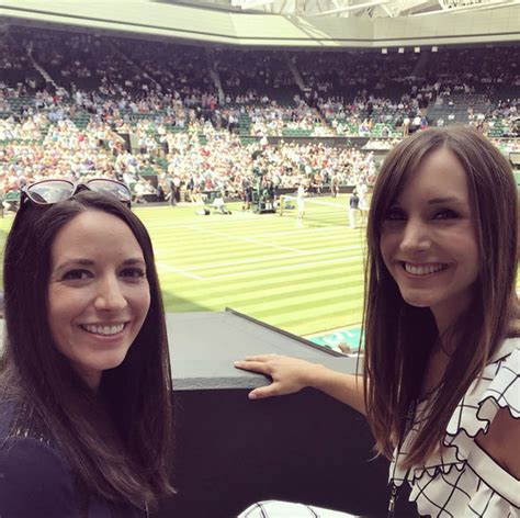 Kevin Anderson wife Kelsey O’Neal in high spirits before Wimbledon final in low-cut dress ...