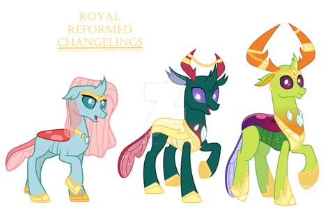 Royal Reformed Changelings by Hate-Love12 on DeviantArt