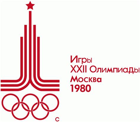 1980 Moscow Olympics Primary Logo - Summer Olympics (Summer Olympics ...