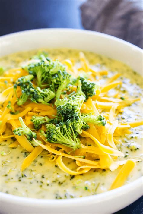 Creamy Broccoli Cheese Soup