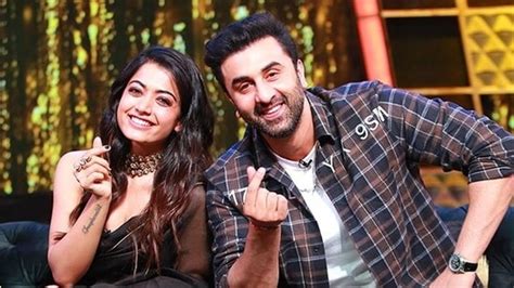 Ranbir Kapoor asks Rashmika Mandanna to choose between him, Vijay ...