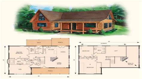 Chalet Cabin Floor Plans - floorplans.click