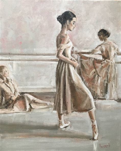 Ballet Class Painting at PaintingValley.com | Explore collection of Ballet Class Painting