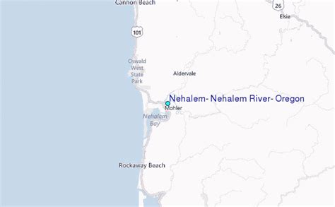 Nehalem, Nehalem River, Oregon Tide Station Location Guide