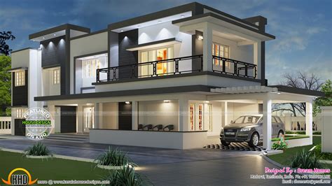 Free floor plan of modern house - Kerala Home Design and Floor Plans ...