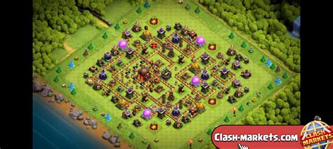 Town Hall 10 Farming Base Links | Clash Markets